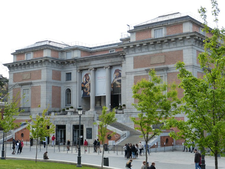 The Prado Museum in Madrid, Spain